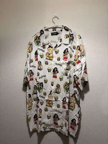 XLARGE 레이온 셔츠 패턴 XL