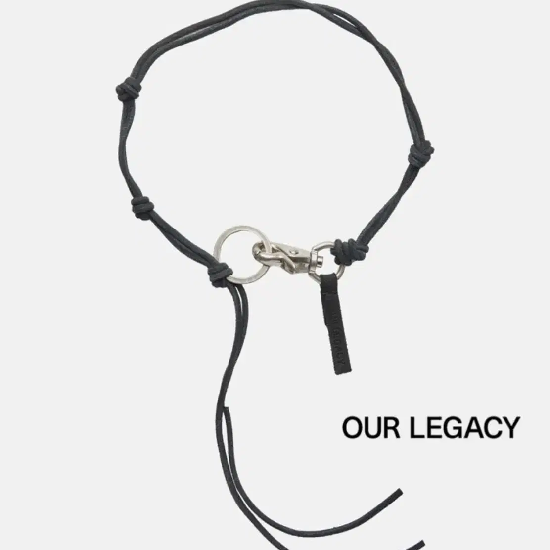 OUR LEGACY | 아워레가시 Our Legacy Radon Leather Black