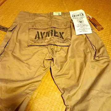아비렉스 카고 팬츠 XL 베이지
