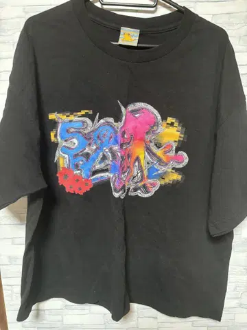 5ageboy 디지털 펑크 S/S "BOX" 티셔츠