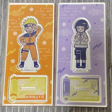NARUTO 레토포프 아크릴 스탠드 나루토 히나타 세트