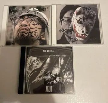 AKLO&norikiyo 사인 포함 CD 3장 세트