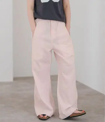 Spick & Span 개더 치노 팬츠 36 사이즈