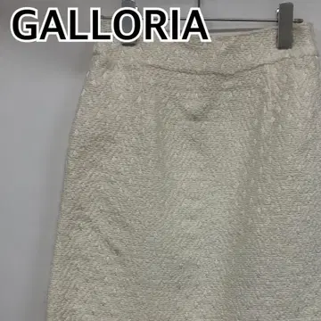 GALLORIA 스커트 미니 스커트 타이트 스커트 화이트 [CB347]