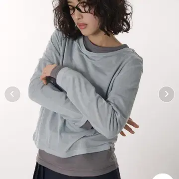 MUHET 시어 롱 티셔츠
