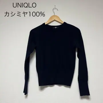 유니클로 캐시미어 100% 네이비 사이즈 S