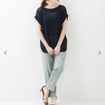 루쿠르 블랑 아사레틱 테이퍼드 팬츠 그린 40