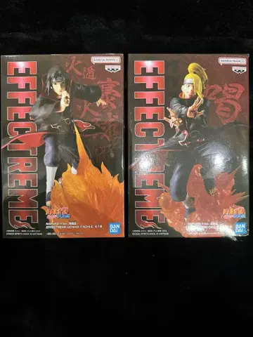 NARUTO EFFECTREME 우치하 이타치 데이다라 피규어