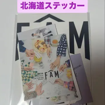 timelesz 홋카이도 한정 FAM 스티커 세트