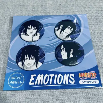 NARUTO 캔뱃지 4개 세트