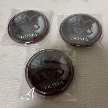 도우마 무한성 귀멸의 칼날 다이닝 캔뱃지