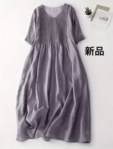 [새상품] 라벤더 원피스 L
