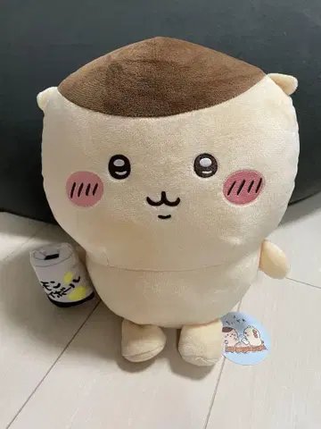 치이카와 밤만쥬 앉은 BIG 봉제 인형 택 포함 밤만쥬 선배