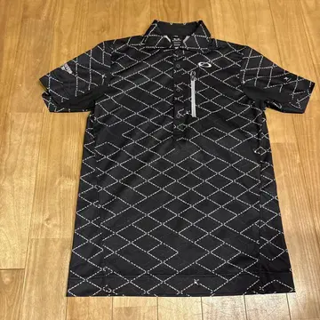 Oakley 골프 피케 셔츠 다이아몬드 패턴 새상품급
