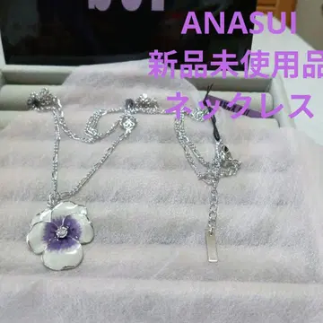 ANNA SUI 꽃 모티브 목걸이