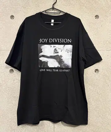 미사용품 JOY DIVISION 조이 디비전 밴딩 티셔츠
