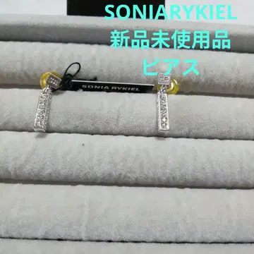 SONIA RYKIEL 실버 댕글 귀걸이