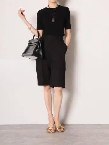 DeuxiemeClasse elegance mini 숏 팬츠