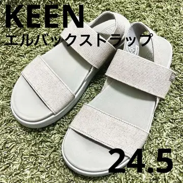 양호 KEEN 킨 엘르 백 스트랩 24.5 스포츠 샌들 여름