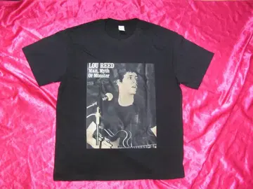 블랙/L 루 리드 티셔츠 Lou Reed
