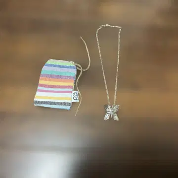 oaxaca 오악사카 나비 모티브 실버 목걸이