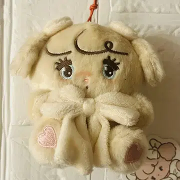 mikko characters 안아주는 리본 마스코트 너트 미사용 새상품