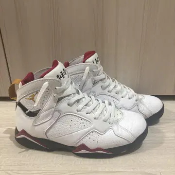 Air Jordan 7 화이트/레드/블랙