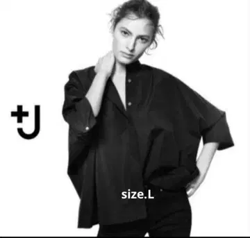 (size.L) +J 수피마 코튼 돌먼 슬리브 셔츠 유니클로