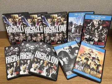 HiGH&LOW DVD 및 Blu-ray 디스크