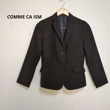 COMME CA ISM 컴시즘 테일러드 자켓 2 버튼 블랙 S