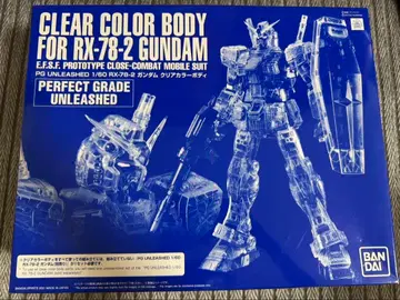 PG UNLEASHED 1/60 RC-78-2 건담 클리어 컬러 바디