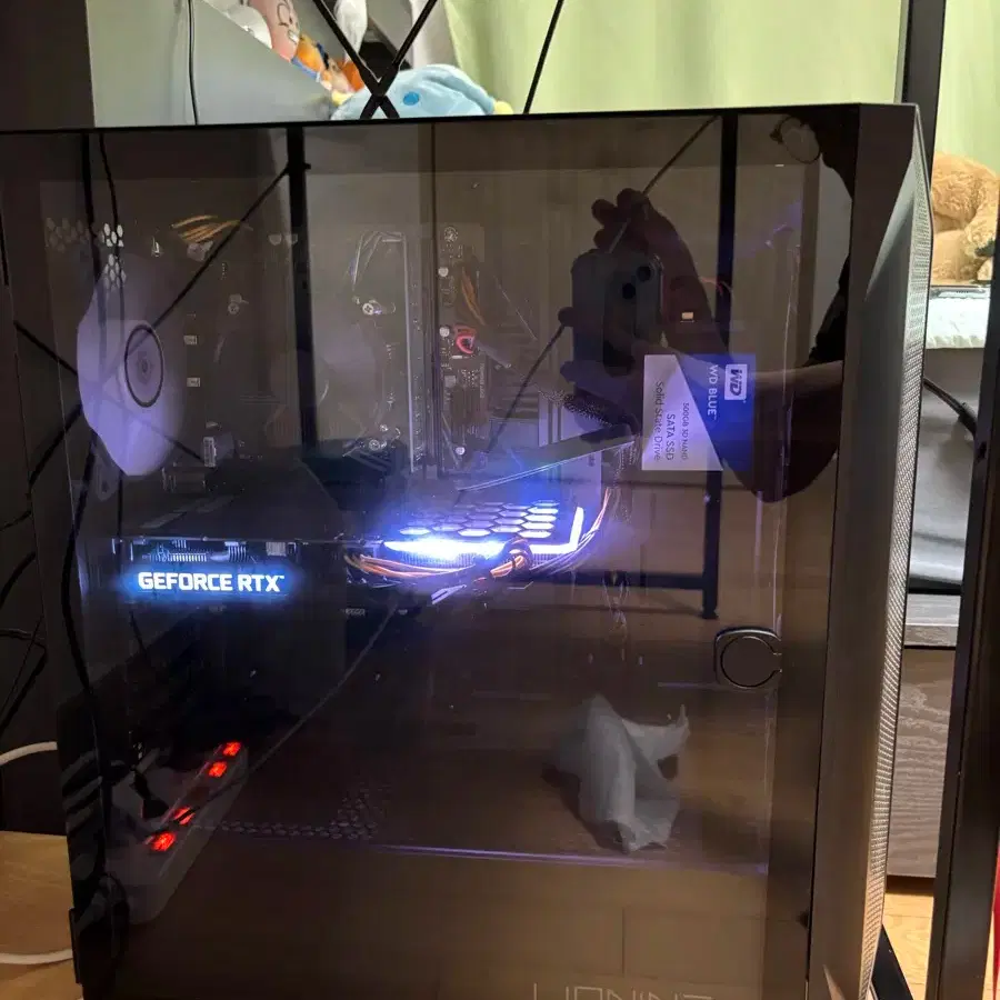 rtx3060게이밍 PC + 모니터 + 키보드 마우스 세트