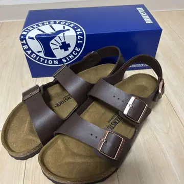 버켄스탁 밀라노 다크 브라운 42 시착만