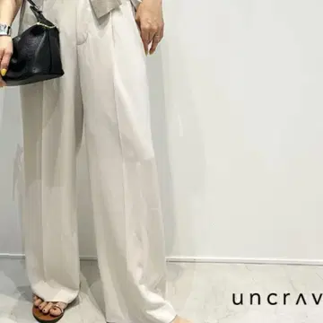 UNCRAVE 앙크레이브 쿨 터치 트윌 스트레이트 팬츠 2025SS