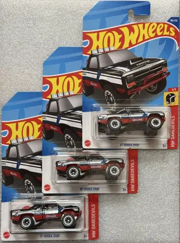 핫휠 87 DODGE D100 3대