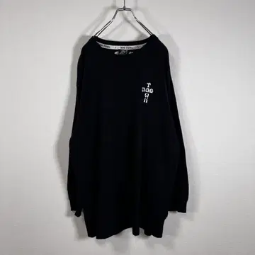 DOGTOWN 흑룡 자수 롱 T XL 블랙