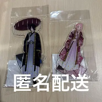 NARUTO 니지겐노모리 꽃빛의 전령 아크릴 스탠드 사스케 사쿠라