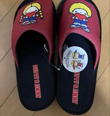 산리오 파티 & 지미 슬리퍼 빨간색