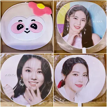 NiziU 아야카 부채 NIZOO 아노 부채 케이스 세트