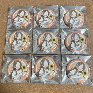 가쿠마스 POP UP SHOP 마루이 캔뱃지 쿠라모토 치나 9점