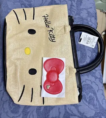 헬로키티 KT 바스켓 토트 가방