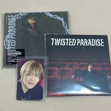 YUTA TWISTED PARADISE CD 트레이딩 카드 포함