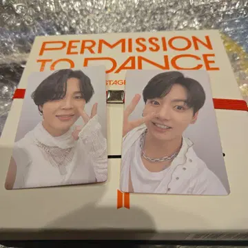 지민 정국 사진 카드 2장 세트