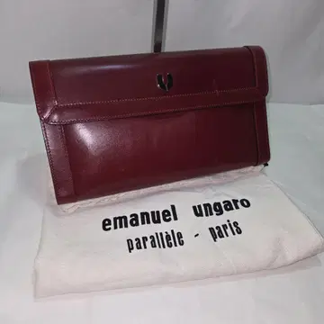 웅가로 emanuel ungaro 클러치백 버건디