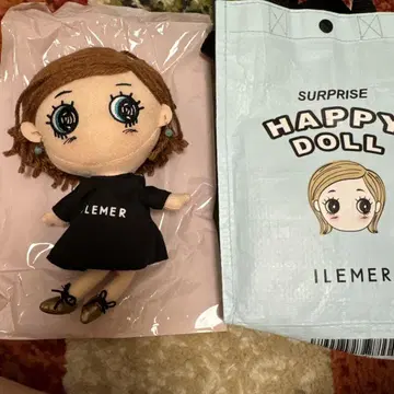 ILEMER 커스텀 인형 블랙 드레스