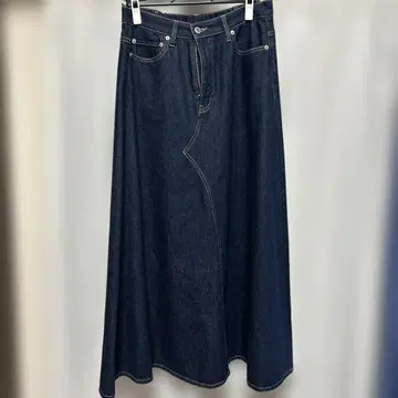 studioCLlP 데님 롱 플레어 스커트 (L)