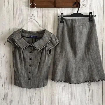M'S GRACY 엠즈 그레이시 셋업 반팔 블라우스 스커트