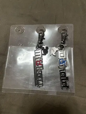 미키 미니 마우스 키링