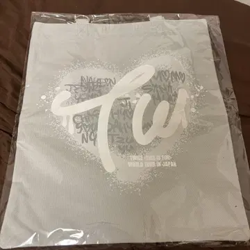 twice 굿즈 토트백 B 미개봉 그레이