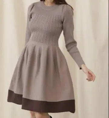 JILLSTUART 코치쿠 니트 미니 원피스 원피스 니트 원피스
